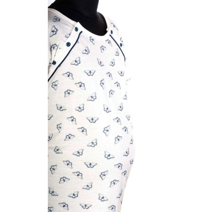 Kokvilnas naktskrekls grūtniecēm un barojošām "Butterfly"