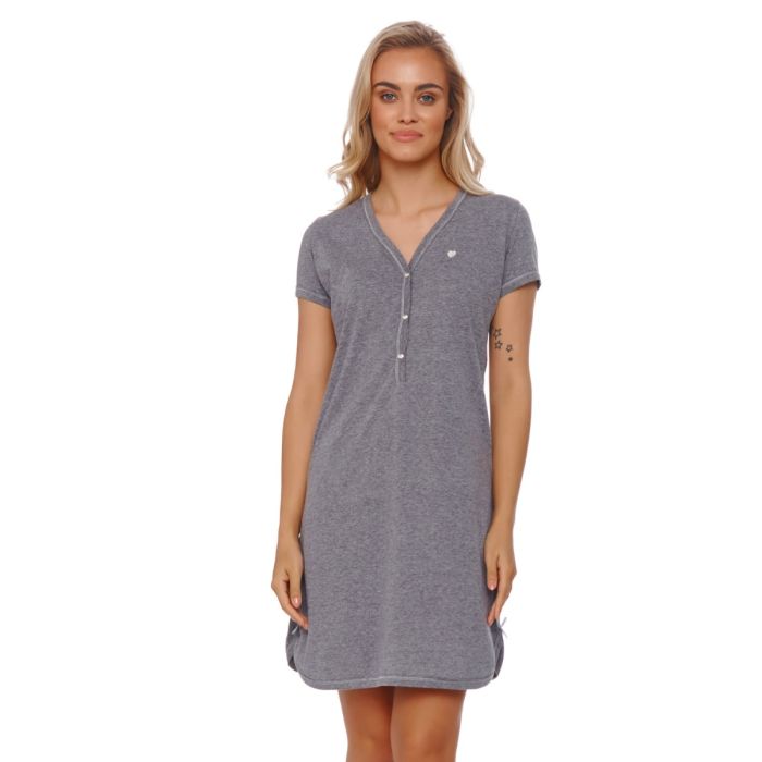 Kokvilnas naktskrekls grūtniecēm un barojošām "Golden heart"  