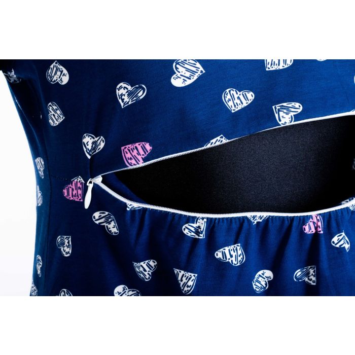 Kokvilnas naktskrekls grūtniecēm un barojošām "You R Lovely"