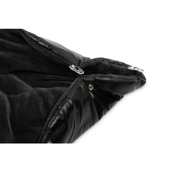 Guļammaiss bērnu ratiem "Aspen glamour" melns