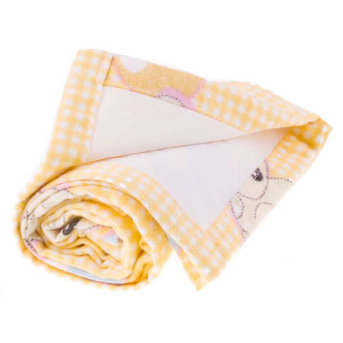 Neperšlampami flaneliniai paklotai vaikams 