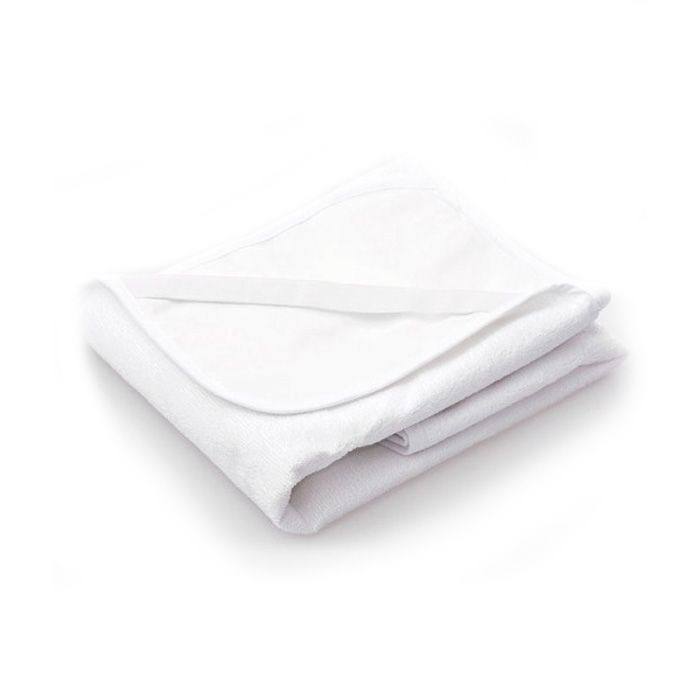 Ūdens necaurlaidīgs matrača pārvalks 120x60cm balts