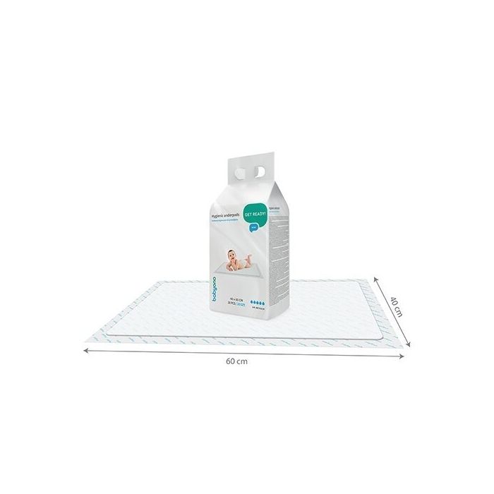 Vienreizējie paladziņi 40x60 cm Babyono N20
