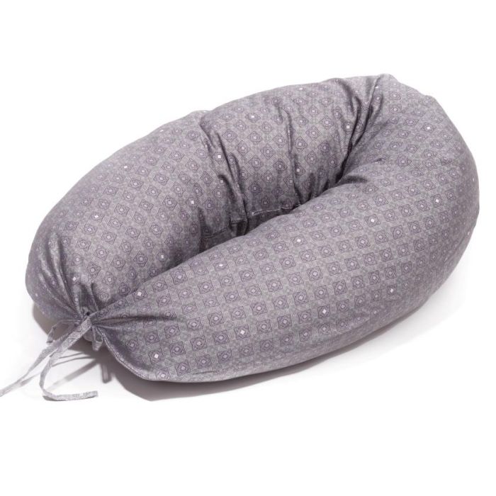 Nėščiosios pagalvė 170cm "Classic grey" 