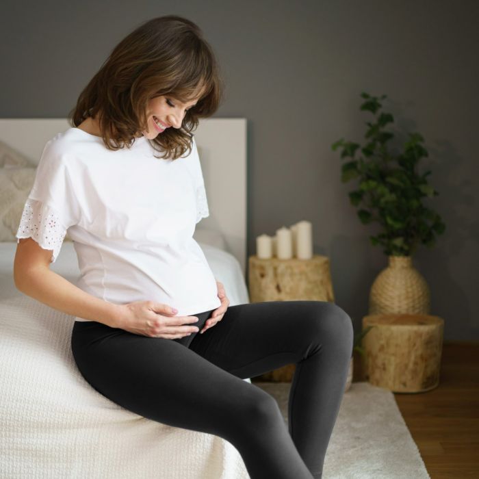 Dzemdību legingi  supersoft "Comfy black"