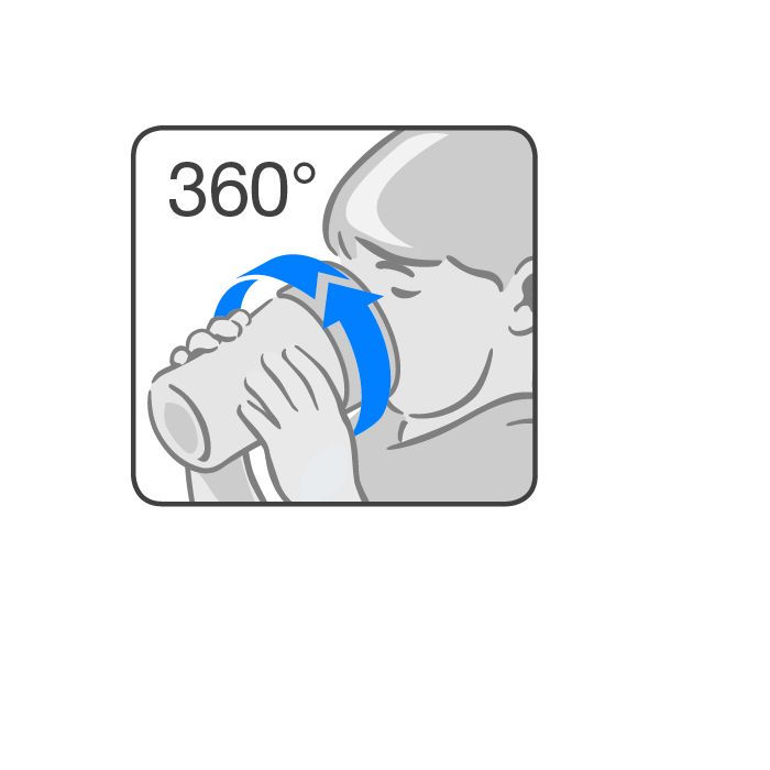 NUK mācību krūzīte 8m+ 230 ml tirkīza