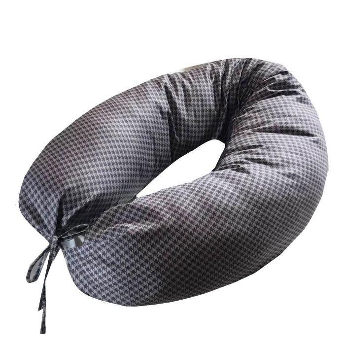 Barošanas pakaviņš (spilvens) 170cm "Trendy" pelēks