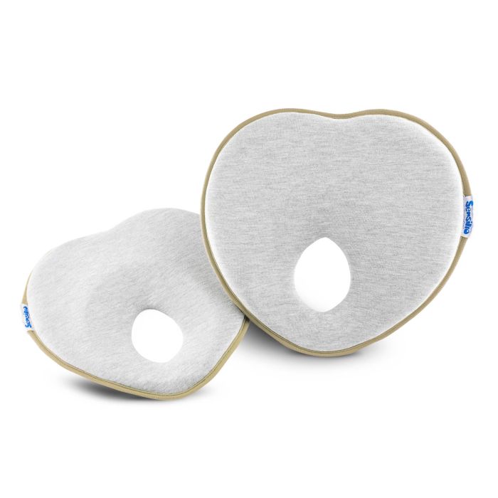 Ortopēdiskais bērnu spilvens 22x22 cm bēša krāsa