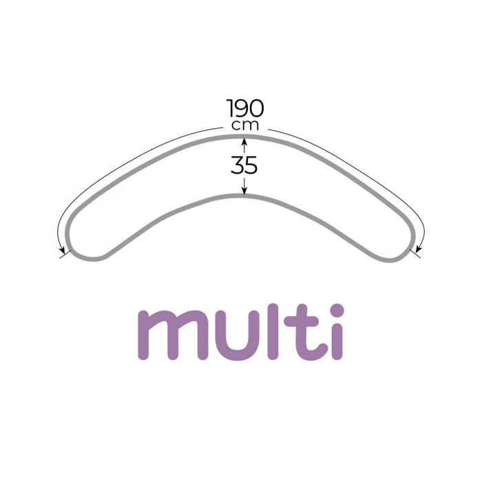 Barošanas spilvens, pakavs 190 cm "Flowers" 