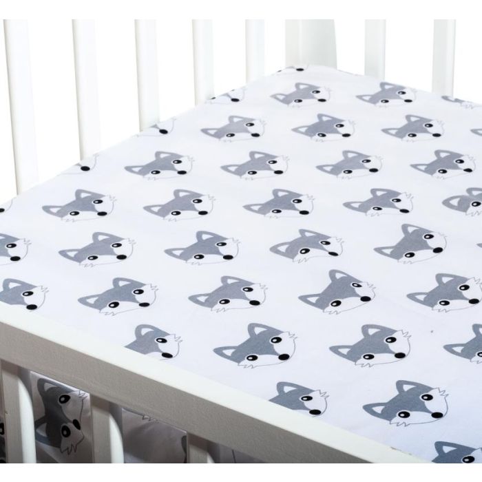 Bērnu palags ar gumiju "Fox"  120x60