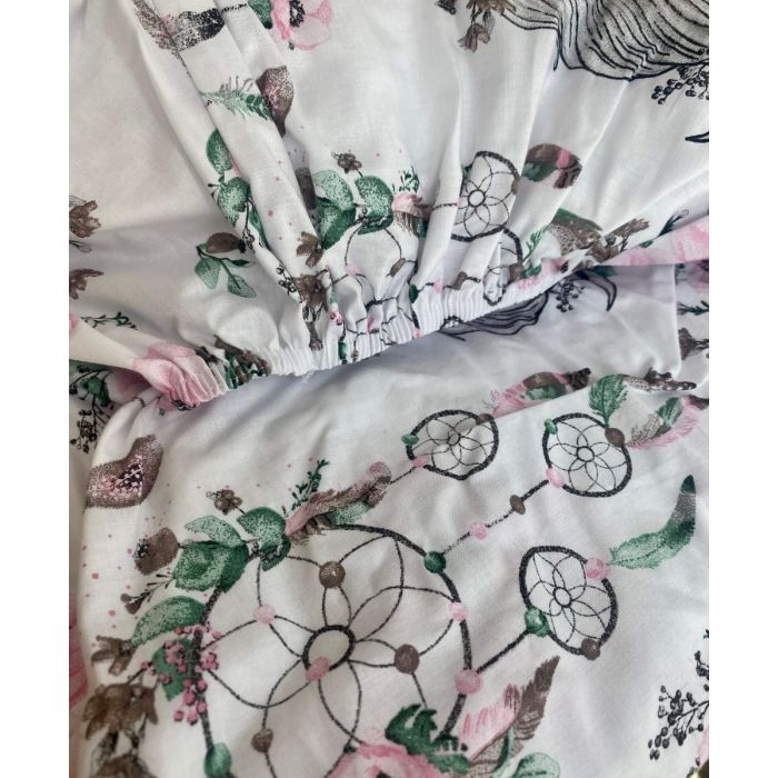 Bērnu palags ar gumiju "Unicorn" 120x60 