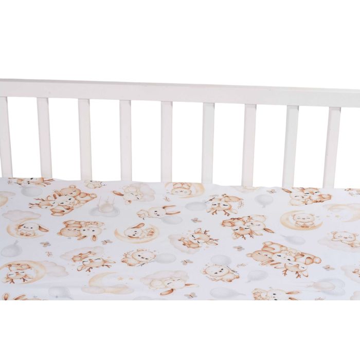 Bērnu palags ar gumiju  "Baby deer" 