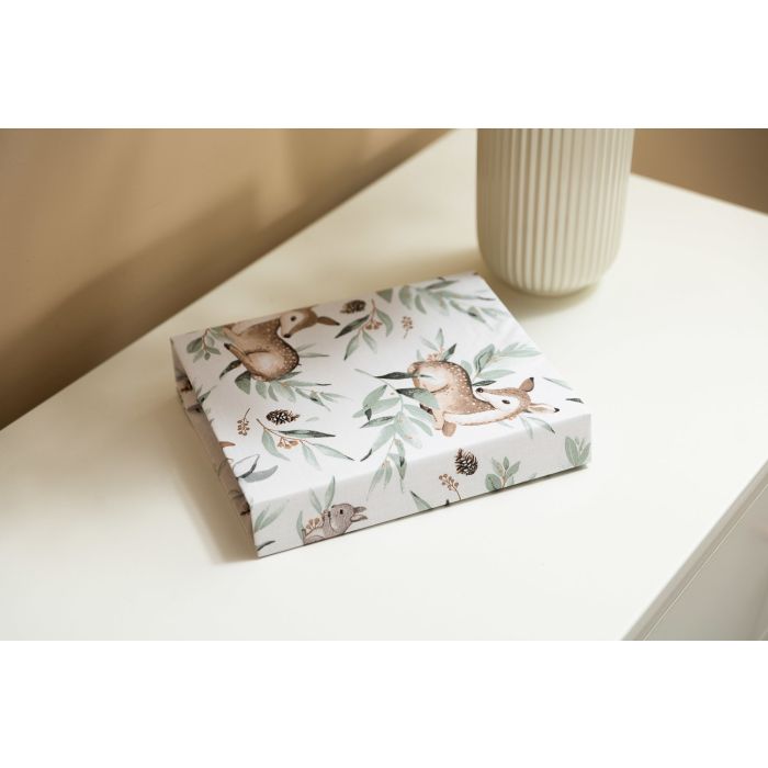 Bērnu palags ar gumiju "Deer" 120x60 