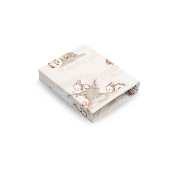 Bērnu palags ar gumiju  60x120 cm "Soul friends" 