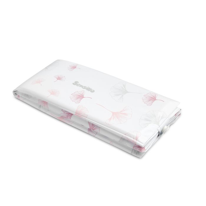 Kėlioninis neperšlampamas daugkartinis paklotas "Botanic" 40x58 cm rausvas