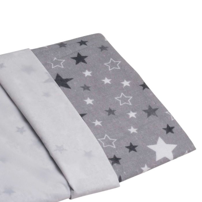 Flaneļa autiņš ūdens necaurlaidīgi Maxi 45x115cm  "Galaxy grey"