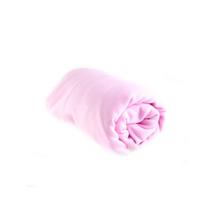 Palags ar gumiju ratu matracis 75x35cm rozā kr. 