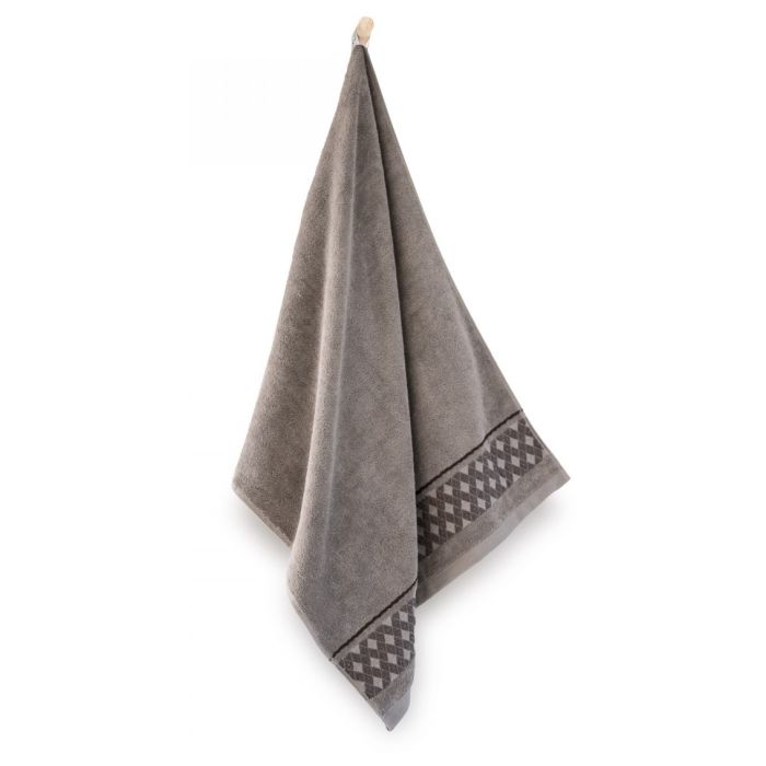 Dvielis (Ēģiptes kokvilnas) "Malta" 140x70cm brūns