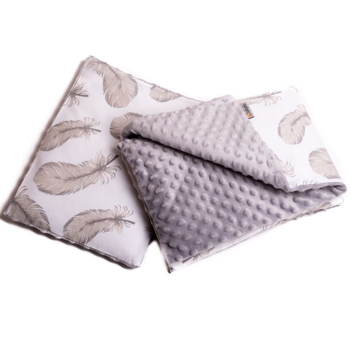 Bērnu gultas veļa ratiem "Feathers"