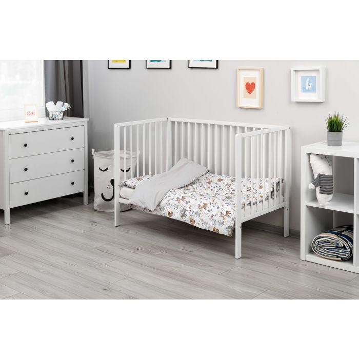 Bērnu gultas veļa 135x100 "Forest life"  