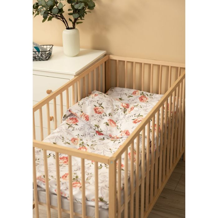 Gultas veļa bērniem 135x100 "Magic garden" + palags ar gumiju 120x60 