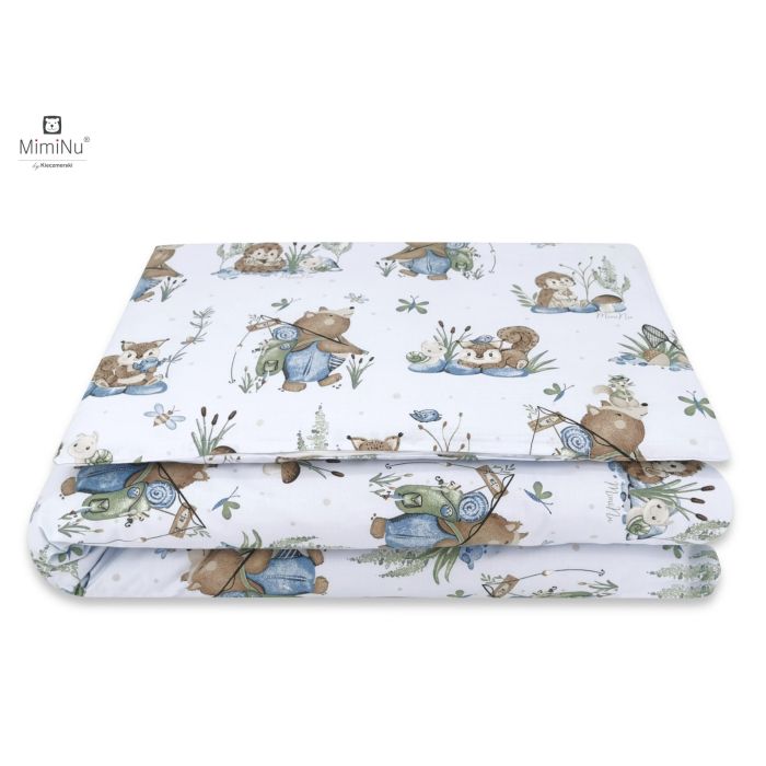 Gultas veļa bērniem 135x100 "Travel time" 