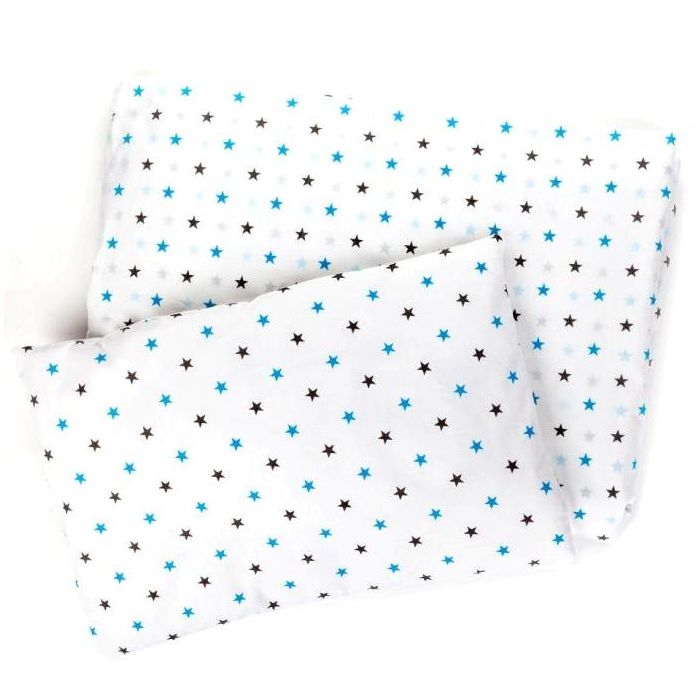 "Žvaigždutės" pilka su mėlynomis žvaigždelėmis