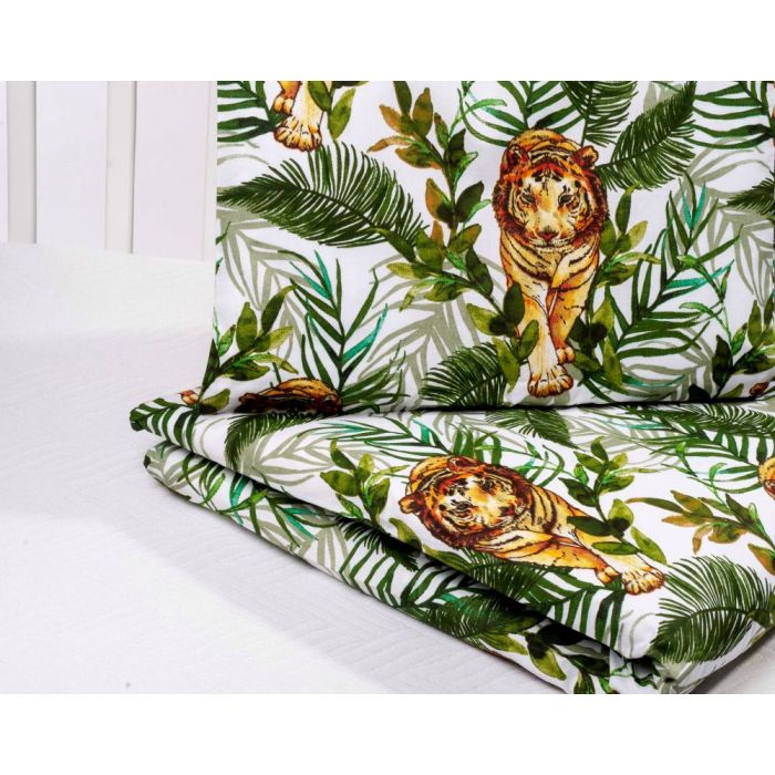 Gultas veļa komplekts šūpulim  80x70cm "Safari lion" 