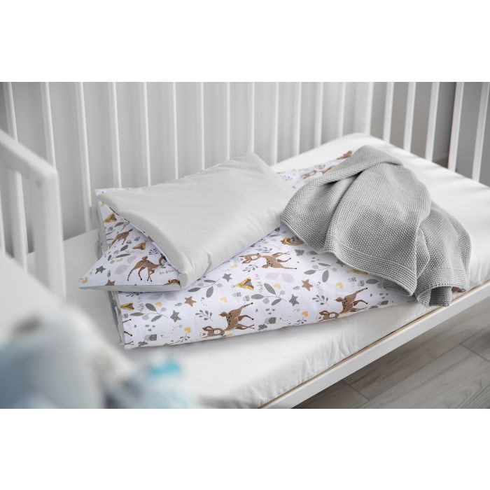Bērnu gultas veļa 135x100 "Forest life"  