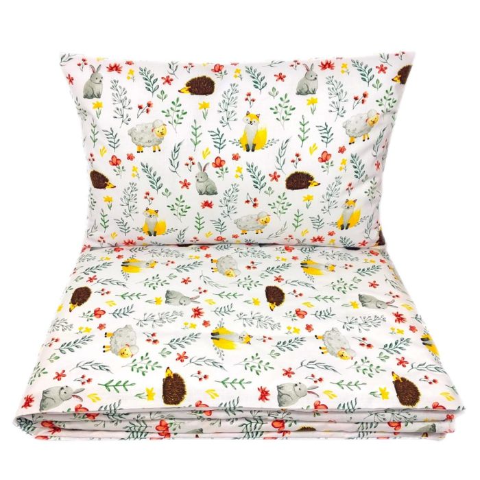 Gultas veļa bērniem 135x100 "Sheep & Friends"  