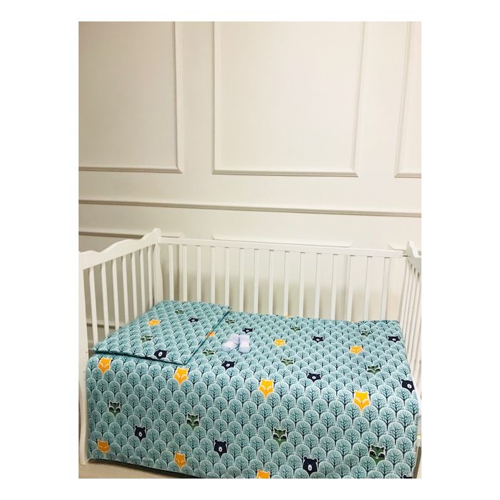 Bērnu gultas veļa 135x100 "Kuku" 