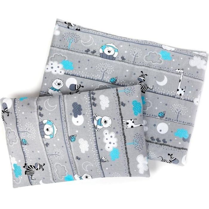 Patalynė vežimėliui "Safari" pilkos spalvos