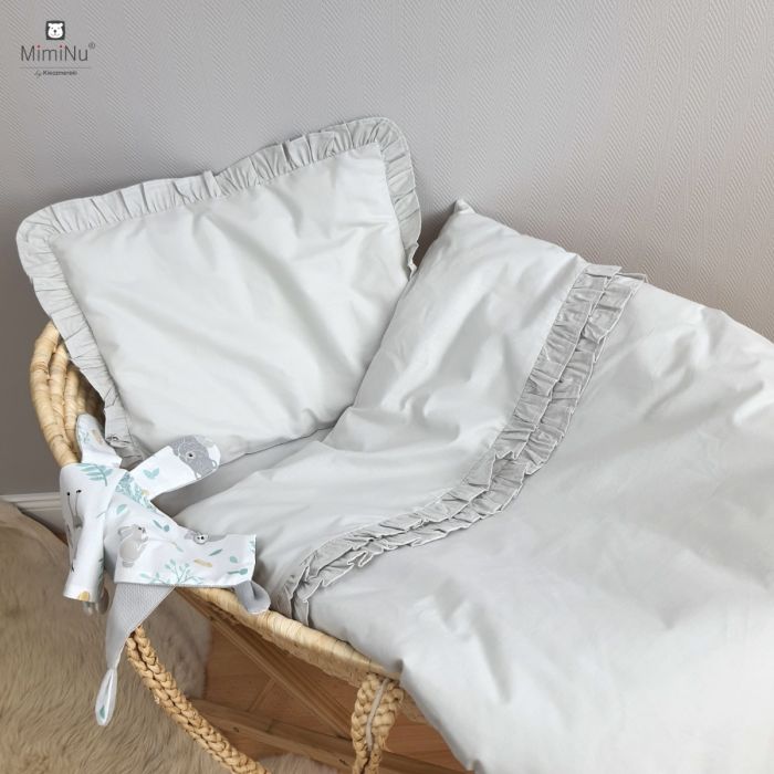 Veļas komplekts ratiņiem "Royal" pelēks