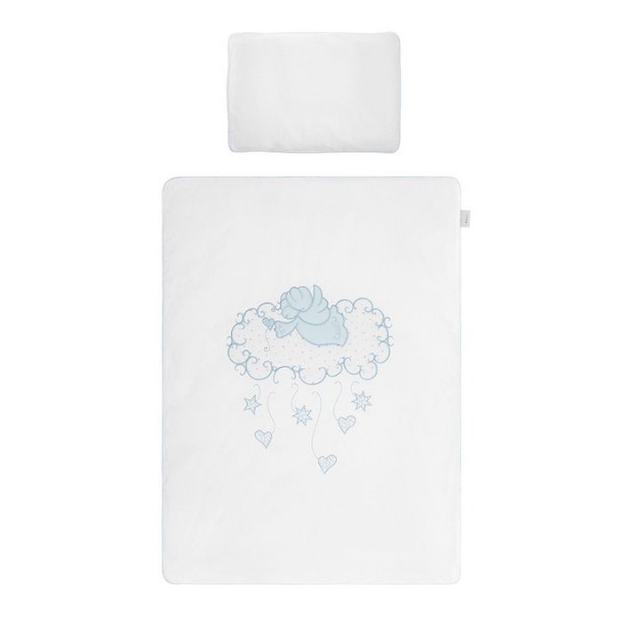 Bērnu gultas veļa ar apmales "Angels"