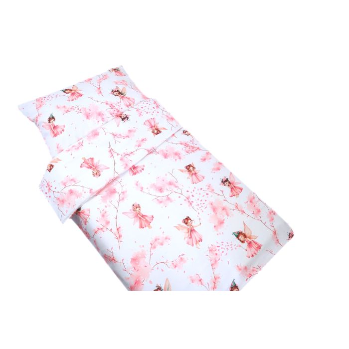 Gultas veļa bērniem 135x100 "Fairies rose" 