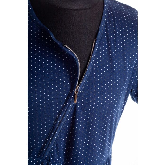 Kokvilnas naktskrekls grūtniecēm un barojošām "Dotty"