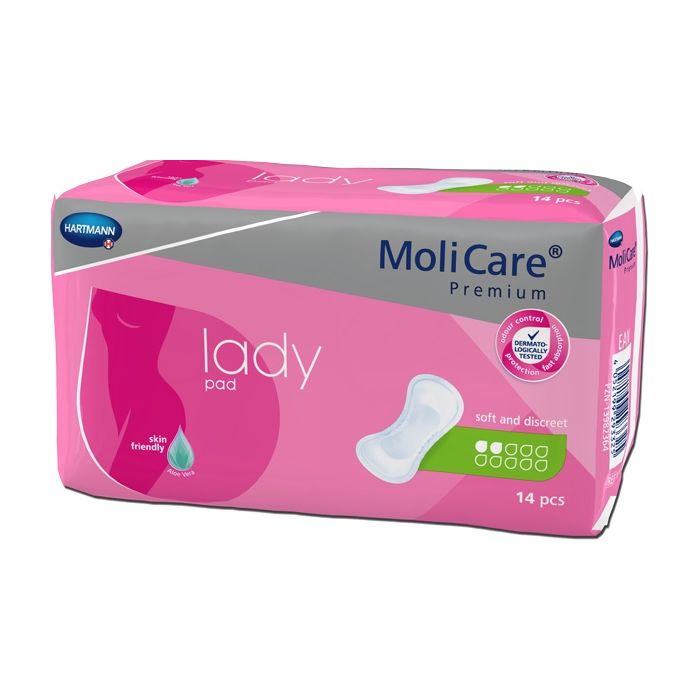MOLICARE PREM LADY PAD pēcdzemdību ieliktnīši 2D 14gab