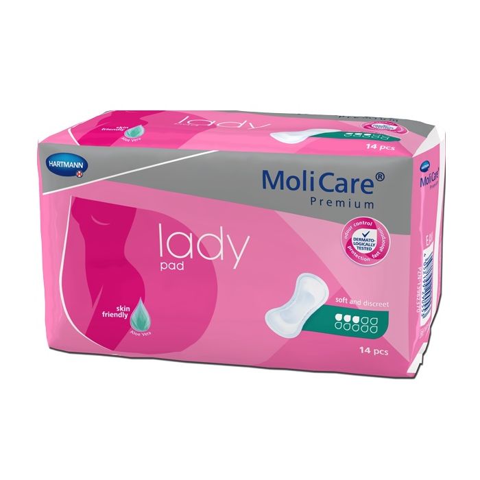 MOLICARE PREM LADY PAD pēcdzemdību ieliktnīši 3D 14gab