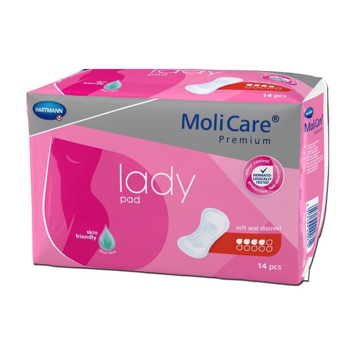 MOLICARE PREM LADY PAD pēcdzemdību ieliktnīši 4D 14gab