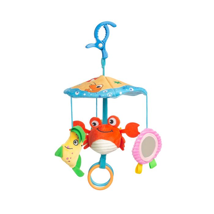 Mīksta izglītojoša rotaļlieta "Caruselle crab" 