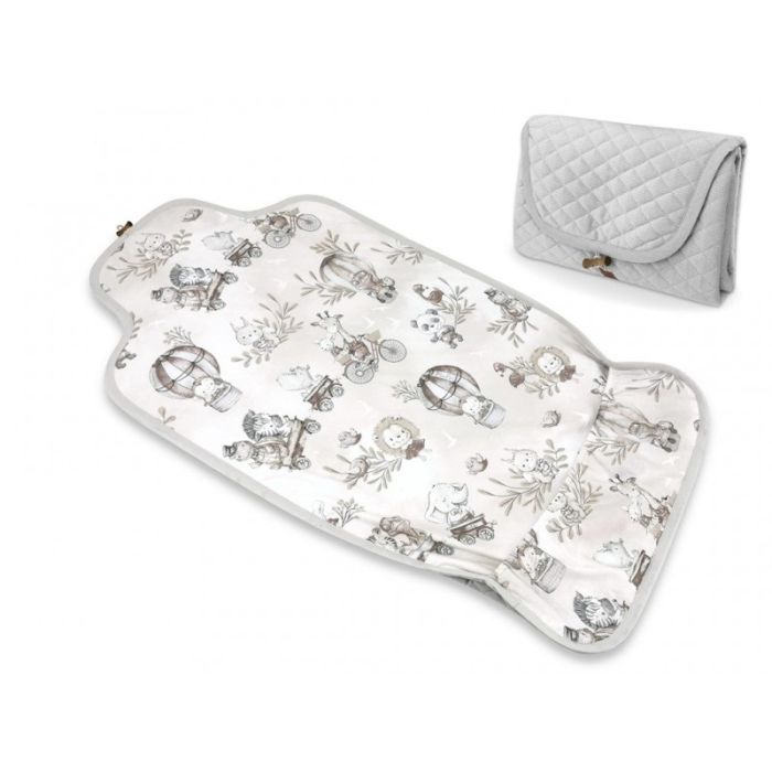 Pārtinamais paklājiņš  "Grey zoo" 93 x 50 cm 