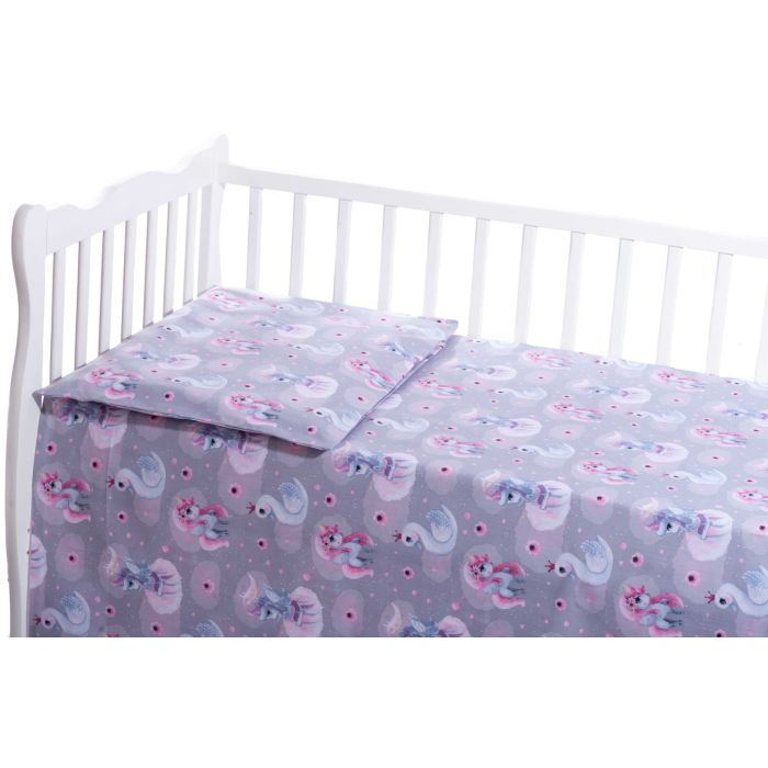 Bērnu gultas veļa 135x100 "Lovely" 