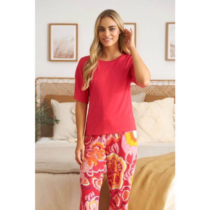 Pidžamas sievietēm "Capri flowers" 