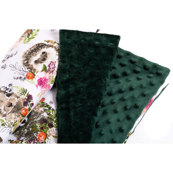 Bērnu pleds 100x75cm "Sweethearts" zaļš 