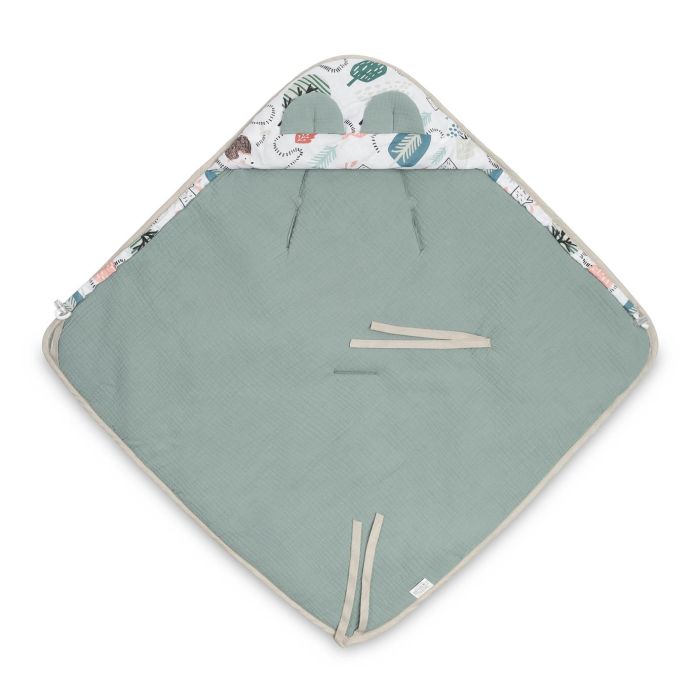 Autosēdeklīša muslīna guļammaiss "Archie" 90x90 cm 