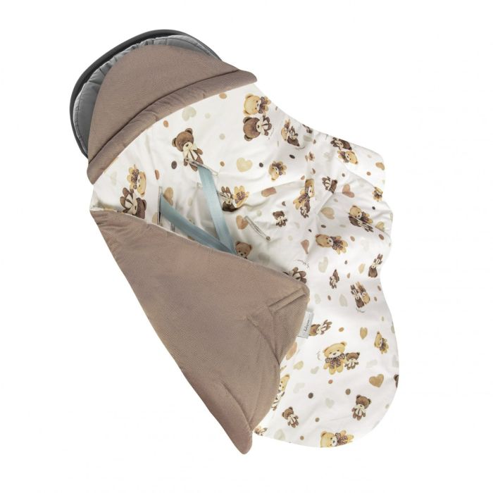 Autokrēsliņa guļammaiss "Petit" 90x90 cm