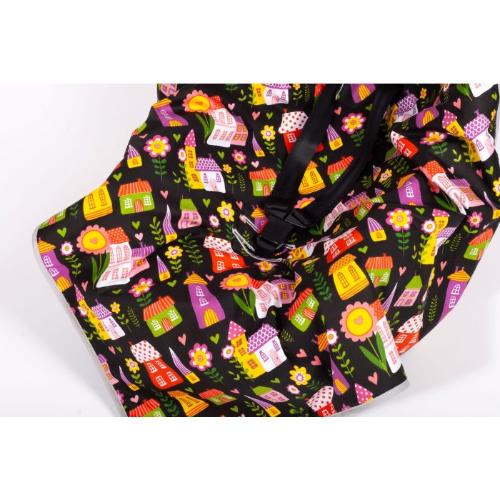  Sedziņa / konverts autokrēsliņām "HOME SWEET HOME" 80x80 cm