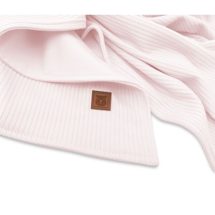 Kokvilnas bērnu sega "Interlock pink" 100x75cm 