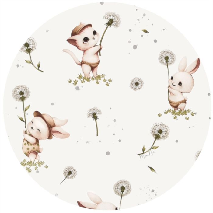 Kokvilnas bērnu sega "Kittens" 100x75cm 