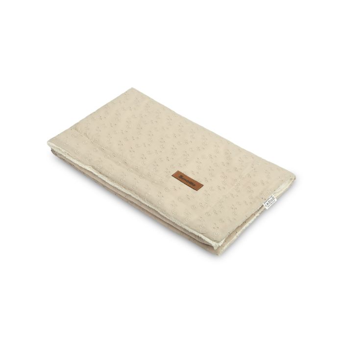Bērnu pleds "Silky ornament" 100x80 cm beige